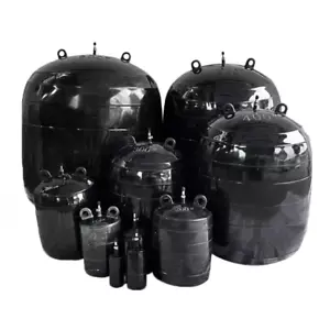 Tubo di scarico grado A 50-600 mm tenuta perdite tappo a sfera gomma blocco acqua airbag - Foto 1 di 14