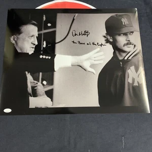 Don Mattingly Inscribed New York Yankees Signed 16x20 Photo Autographed JSA COA - Picture 1 of 5
