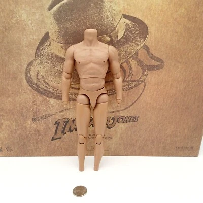 Hot Toys DX05 Indiana Jones Raiders Lost Ark 1/6 action Figure's Nude Body Only  - Image 1 of 4
