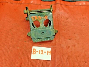 Triumph TR3, TR4, Lower Front Suspension Bump Stop or Rebound Bracket. Original, - Foto 1 di 12