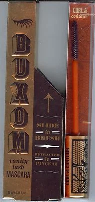 BUXOM VANITY PESTAÑAS RÍMEL BARRA RIZO Y CONTORNO ~ MOSTRAR NEGRO ~ TAMAÑO COMPLETO - ¡NUEVO EN CAJA! Foto 1 de 2