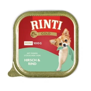 Rinti Schale Gold Mini Rind & Hirsch 32 x 100g - Bild 1 von 1
