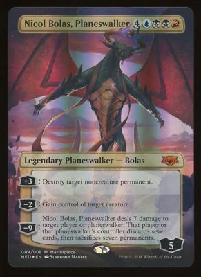 Nicol Bolas, Planeswalker - Foil - MTG Guilds of Ravnica: Mythic Edition -RareCo - Image 1 of 3