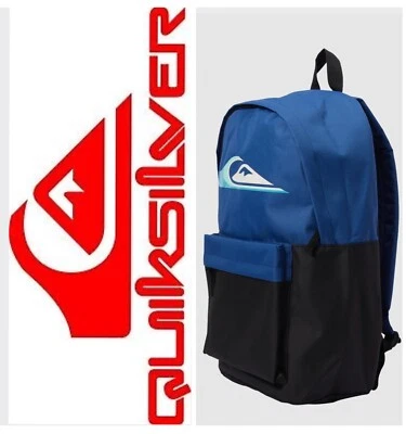 MOCHILA HOMBRE/JÓVENES CON ESTAMPADO LOGOTIPO QUIKSILVER 26L NUEVA CON ETIQUETAS Foto 1 de 4