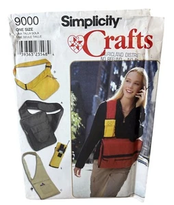 Simplicity 9000 Craft Sewing Pattern For Bags & Pouches Uncut - Picture 1 of 5