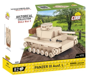 Cobi 3090 Panzer III Astf. Maßstab 1:72 L 82-teiliges Tankset MIB / Neu - Bild 1 von 2