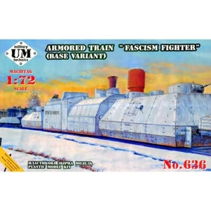 UMT 636 Plastik Modellbausatz 1:72 Panzerzug 'A Faschism Fighter', Basisvariante - Bild 1 von 24