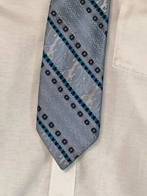 Corbata Brittania Vintage 4" Poliéster - Rayas Diagonales Foto 1 de 2