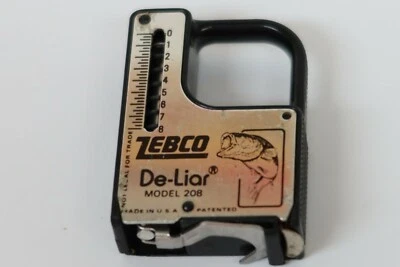 BALANZA Y CINTA MÉTRICA ZEBCO 208 “FISHERMAN’S DE-MENTIRAR” Foto 1 de 4