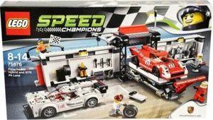 LEGO Speed Champions 75876 Porsche 919 Hybrid and 917K Pit Lane Modern & Classic - Picture 1 of 1