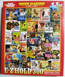 White Mountain Puzzles "Movie Classics" #1156 - 300 Extra Large pieces - Picture 1 of 3