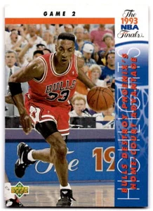 1993-94 cubierta superior #199 Scottie Pippen - Imagen 1 de 2