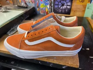 Vans Old Skool 36 LX Cerdo Gamuza Ámbar Talla EE. UU. 11 Hombres Nuevo VN000CNG8B9 Zapatilla Rara - Imagen 1 de 6