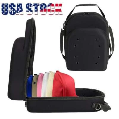 Sombrero de béisbol Bolsa de viaje Estuche de viaje Almacenamiento Caja Bolsa Eva Organizador Sombreros Foto 1 de 4