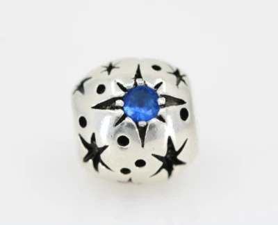 Dije CHAMILIA DISNEY azul esterlina circonita "Los sueños realmente se hacen realidad" Foto 1 de 4