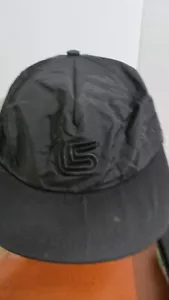 LAW FIVE ~ L5 ~ schwarze verstellbare Baseballmütze aus Nylon ~ Erwachsene Einheitsgröße - Bild 1 von 4
