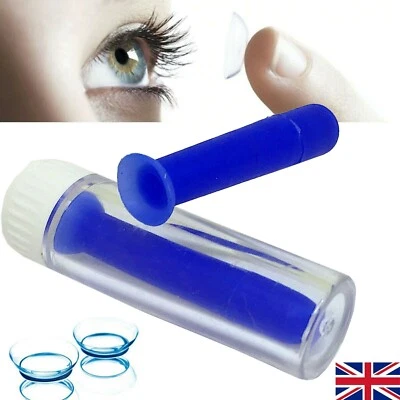 BUY WITH CONFIDENCE 1 X Contact Lens Inserter - Remover For Hard GP Lenses - Hollow - High Quality
