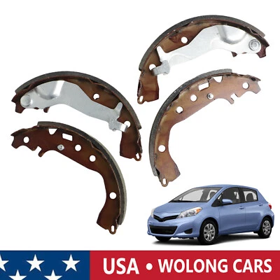 Nuevo kit zapatas de freno traseras L+R aptas para Toyota 2006-2014 Yaris 04495-52140 Foto 1 de 4