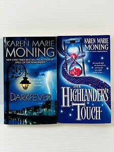 Karen Marie Moning 2 Book Bundle ~ Dark Fever & The Highlander’s Touch