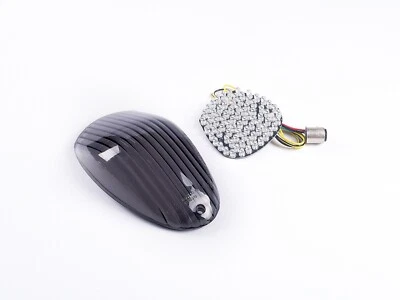 Luz traseira de LED sinais de seta de fumaça compatível com Kawasaki 2002-2003 Vulcan 1500 Mean Streak - Imagem 1 de 4