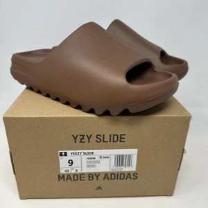 Adidas Yeezy Slide Flachs braun Kanye West FZ5896 Herren Größe 9 - Bild 1 von 6