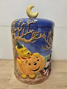 Rare Disney Halloween Winnie The Pooh + Friends Cookie Jar - Picture 1 of 11
