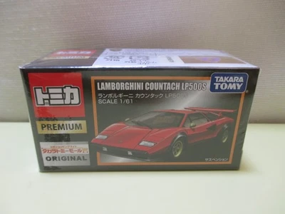 Takara Tomy Tomica Premium Original No.10 1/61 Lamborghini Countach LP500S Rojo Foto 1 de 2
