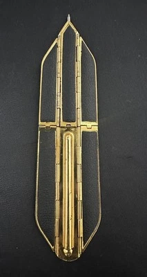 Vintage STINGRAY FOLDZ FLAT Ballpoint Pen -  Gold Tone - Image 1 of 4