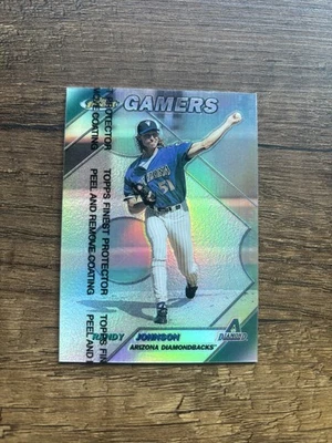 1999 Topps Finest Refractor #274 Randy Johnson Sem Revestimento Diamondbacks HOF - Imagem 1 de 2