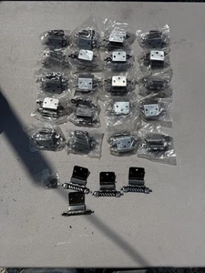 Vintage Schrank Kleiderbügel, Beschläge Scharniere gestempelt Japan - Bild 1 von 12