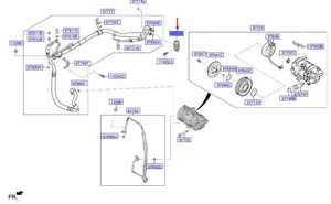 Hyundai i20 MK3 A/C-Expansionsventil 97626Q0000 NEU ORIGINAL - Picture 1 of 2