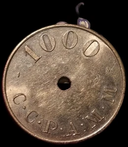 1000 gettoni CCPAMM - Foto 1 di 2