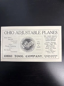 Ohio Adjustable Planes Ohio tool Company Booklet  - Picture 1 of 6