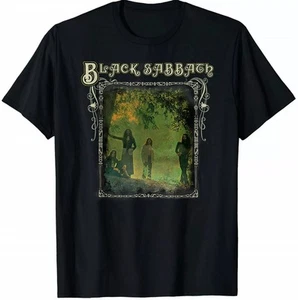 Black Sabbath Trees Photo Framed T-shirt - Used XL - Picture 1 of 3