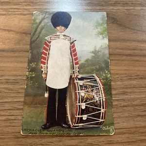 Grenadier Guards Bass Drummer (Review Order) Postcard - Picture 1 of 2