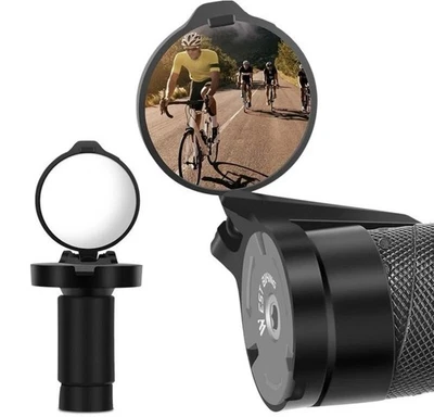 Mini Fahrrad Rückspiegel MTB Rennrad Ansicht Spiegel Fahrradspiegel 16-22mm 1pcs - Bild 1 von 4
