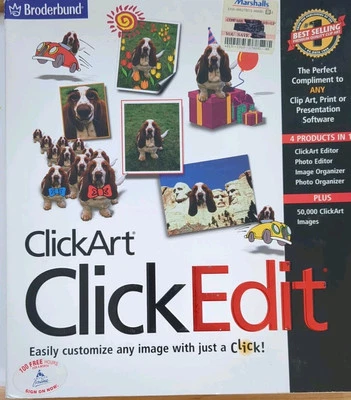 ClicArt ClickEdit 4 In 1 Plus 50,000 ClipArt Images - Image 1 of 4