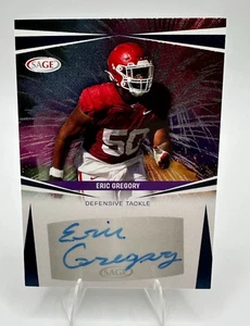 2025 Sage Eric Gregory Rookie Autograph University of Arkansas - Bild 1 von 2
