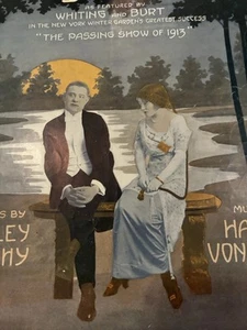 Love Me While the Loving Is Good Noten gerahmt 1913 Stanley Murphy 17 x 21 - Bild 1 von 7