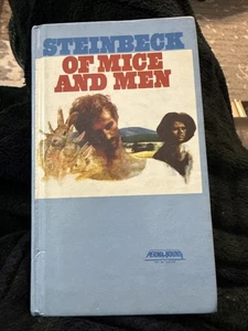 John Steinbeck Of Mice and Men Bantam Complete Unabridged Hardcover Perma Bound - Imagen 1 de 6