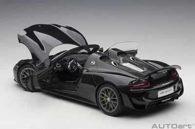 AUTOART 1/18 - Porsche 918 Spyder 2013 Basaltschwarz - Immagine 1 di 4