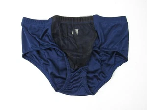 New in Package Malepak Men's Mesh Underwear - Navy & Back - Size Small Style 129 - Picture 1 of 7