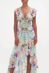 Camilla Dress Love Web $849 SZ S - Picture 1 of 5