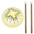  Steel Tongue Drum and Mallet Musical Instrument Meditation Children Percussion