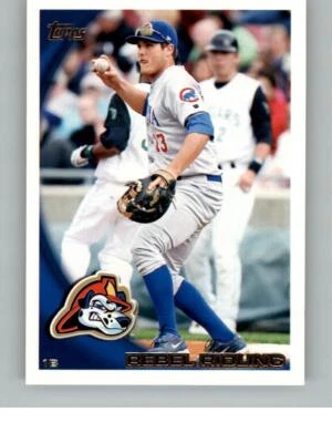 2010 Topps Pro Debut Rebel Ridling 189 Peoria Chiefs - Image 1 of 2