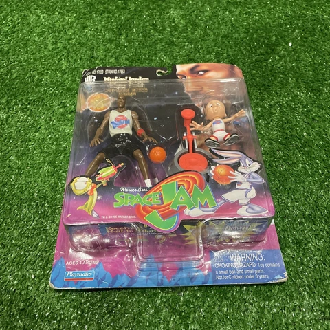 1996 Space Jam Michael Jordan and Elmer Fudd with Flight School Flinger Cover
