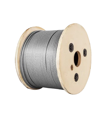 3/4" Galvanized Wire Rope Steel Cable IWRC 6x19 - Image 1 of 2