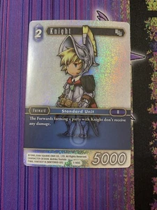 Foil Knight 1-165C Final Fantasy TCG Trading Card Game Square Enix 3 III - Imagen 1 de 2