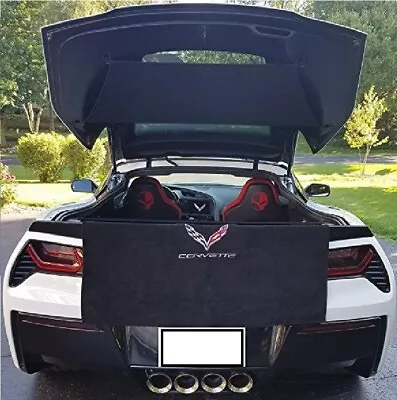 Custom mat Rear Bumper Protector fits 2014 - 2019 Chevrolet Corvette Stingray C7 Foto 1 de 4