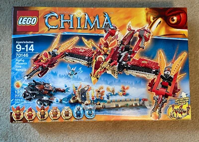 LEGO Legends of Chima Flying Phoenix Fire Temple (70146) Building Kit 1301 Pcs - Image 1 of 4